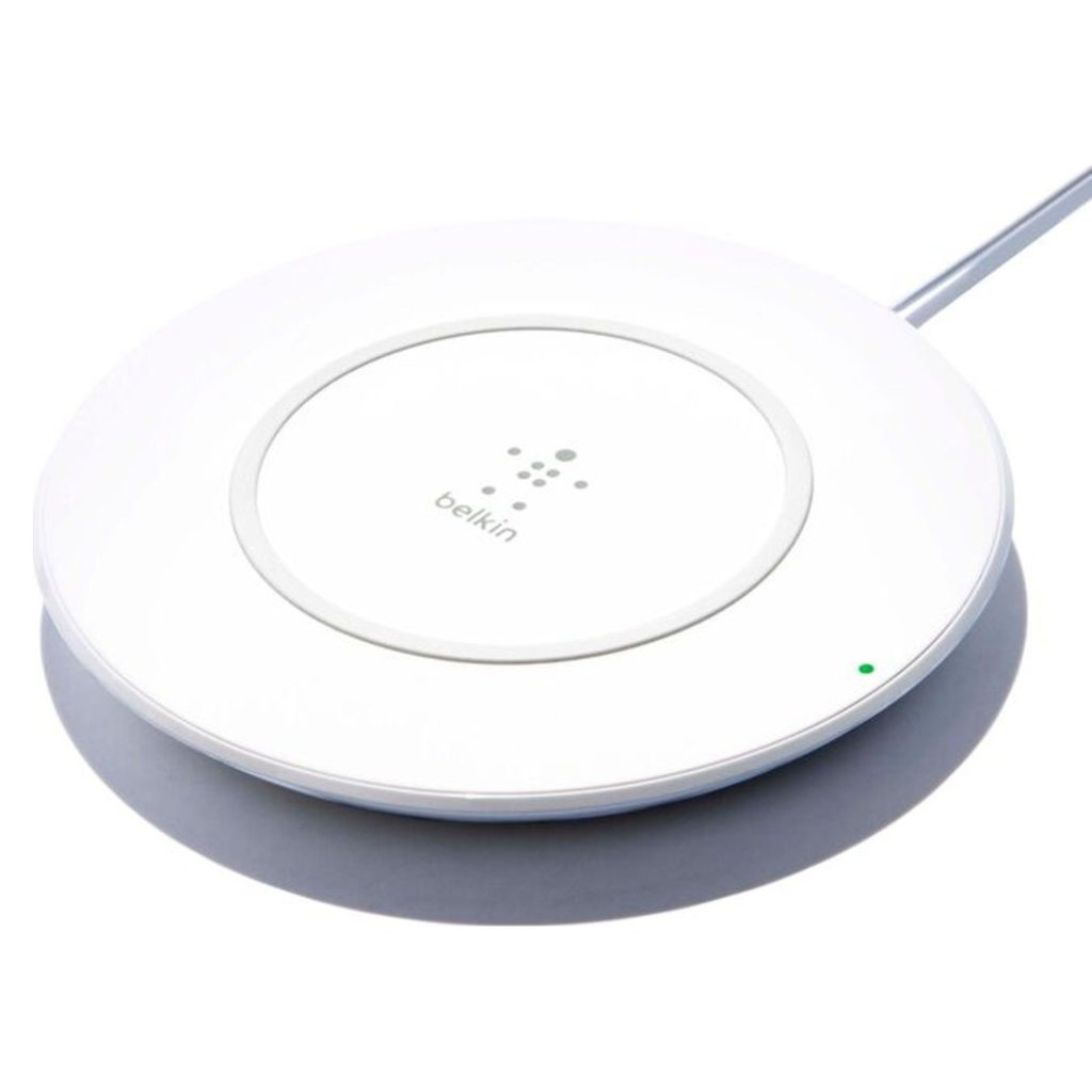 لوحة الشحن اللاسلكي Belkin BoostCharge بقدرة 7.5 واط – إصدار خاص – أبيض
