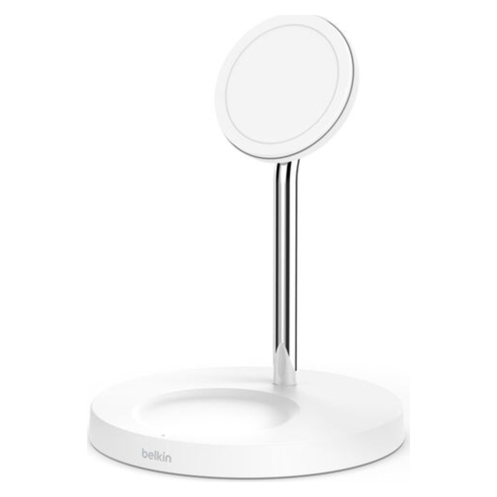 Belkin BoostCharge Pro 2-in-1 MagSafe Charging Stand 15W – White