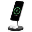 حامل الشحن Belkin BoostCharge Pro 2 في 1 بتقنية MagSafe بقدرة 15 واط – أسود