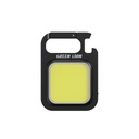 Green Lion Keychain Flashlight 300lm 500mAh - Black