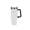 Green Lion Vacuum Travel Mug 900ml - White