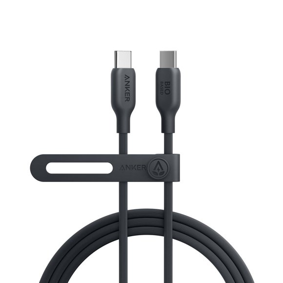 أنكر كابل 542 من USB-C إلى USB-C بقدرة 140 واط بمواد حيوية