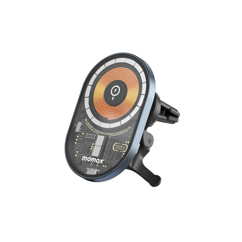 Momax- Q.Mag Wireless Charging Car Mount