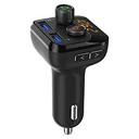 Porodo Wireless FM Transmitter Car Charger 3.4A with Bass Boost – Black