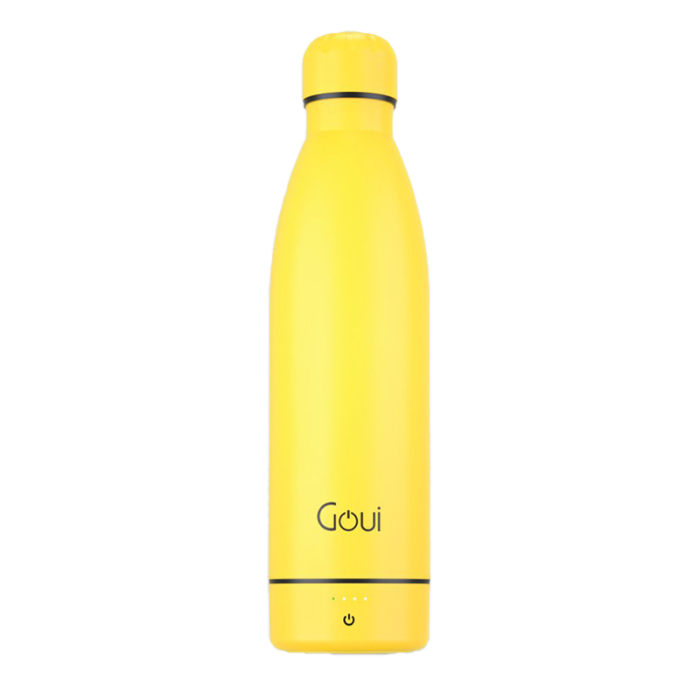 Goui Loch Bottle With Wireless Charger 6000mAh Yellow