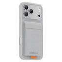 Green Lion Regal MagSafe Leather Case with Card Holder for iPhone 17 Pro – White