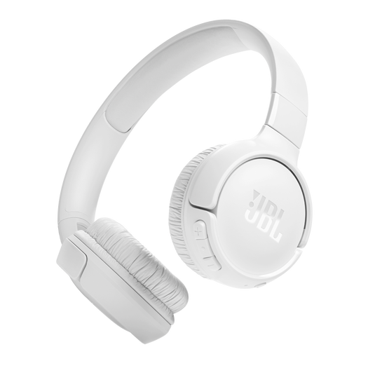 JBL Tune 520BT Wireless On-Ear Headphones - White