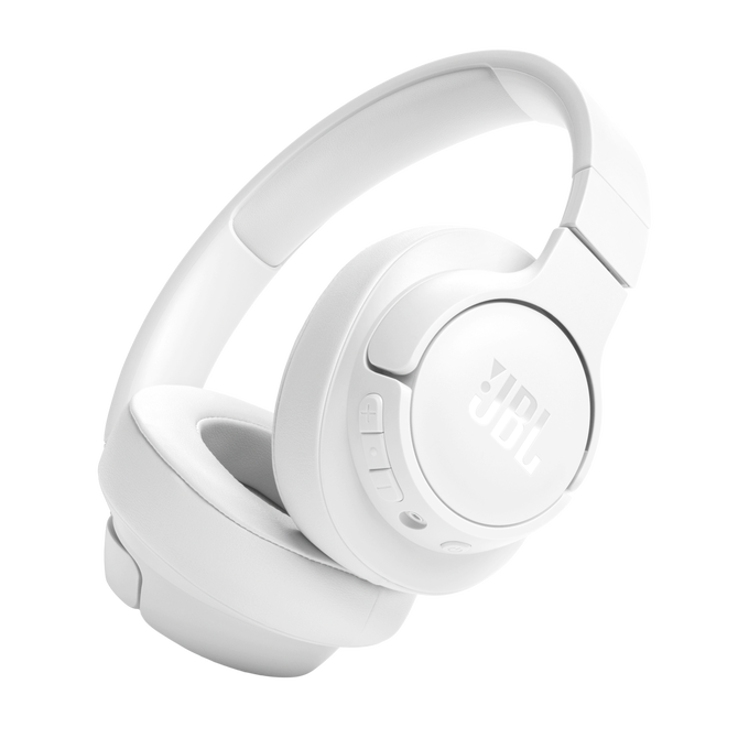 سماعات رأس لاسلكية JBL Tune 720BT فوق الأذن - أبيض