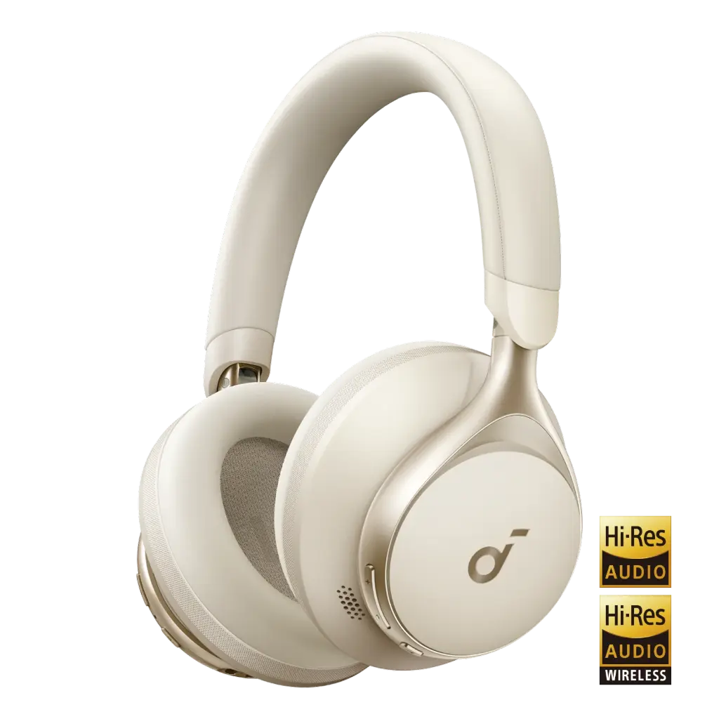 Anker Soundcore Space One Wireless Over Ear Headphones - Latte Cream