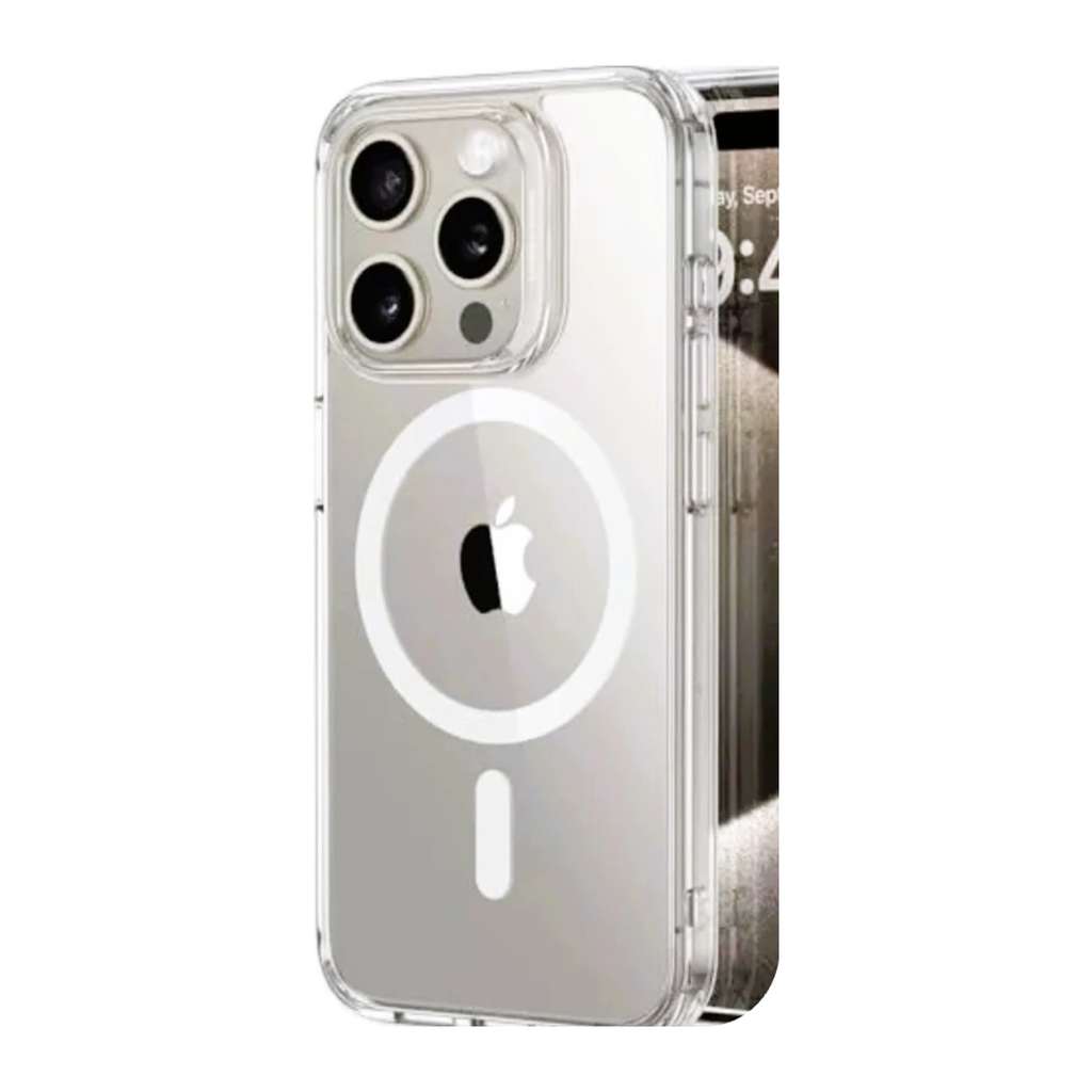 Anker Magnetic Clear Case لـ iPhone 16 Series – شفاف