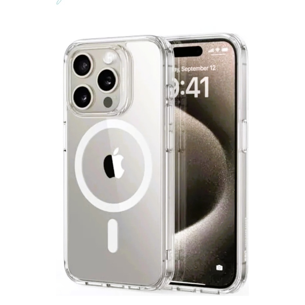 Anker Magnetic Clear Case for iPhone 16 Series – Clear