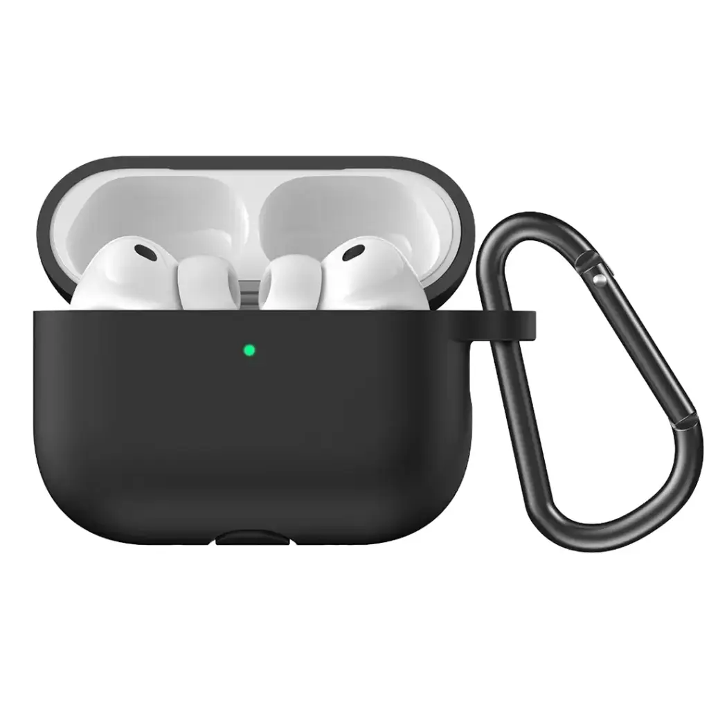 Green Lion Berlin Series Silicone Case for AirPods Pro 3 - Black
