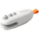 Porodo Lifestyle 2-In-1 Magnetic Mini Sealer & Cutter With Rechargeable Battery - White