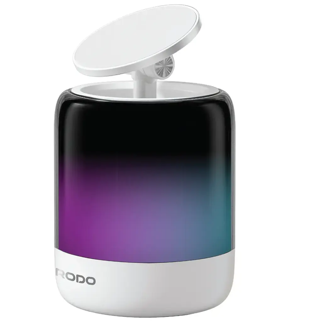 Porodo SyncGlow Speaker & Phone Holder with Rhythmic Lights