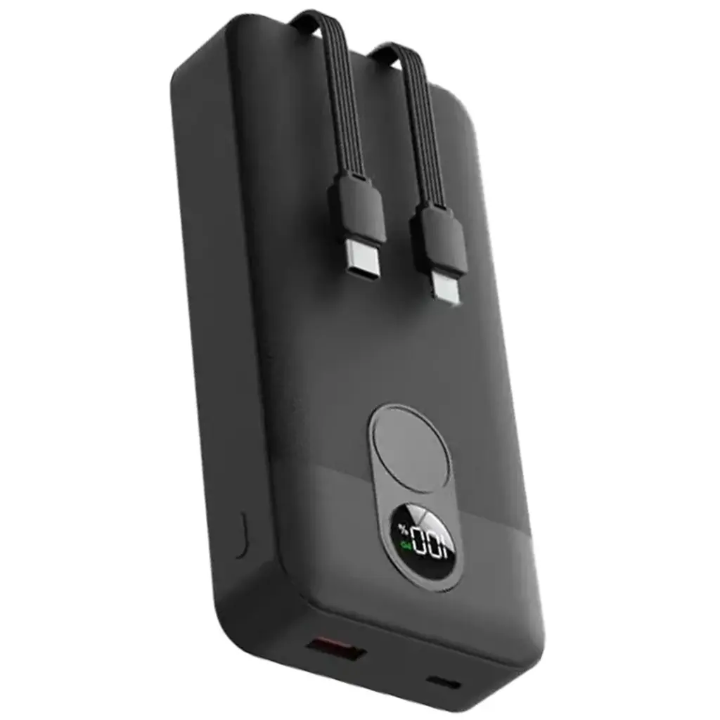 Porodo 20000mAh Powerbank with Integrated Cable