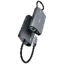 Porodo 7-IN-1 Multi Port USB-C Hub - Gray