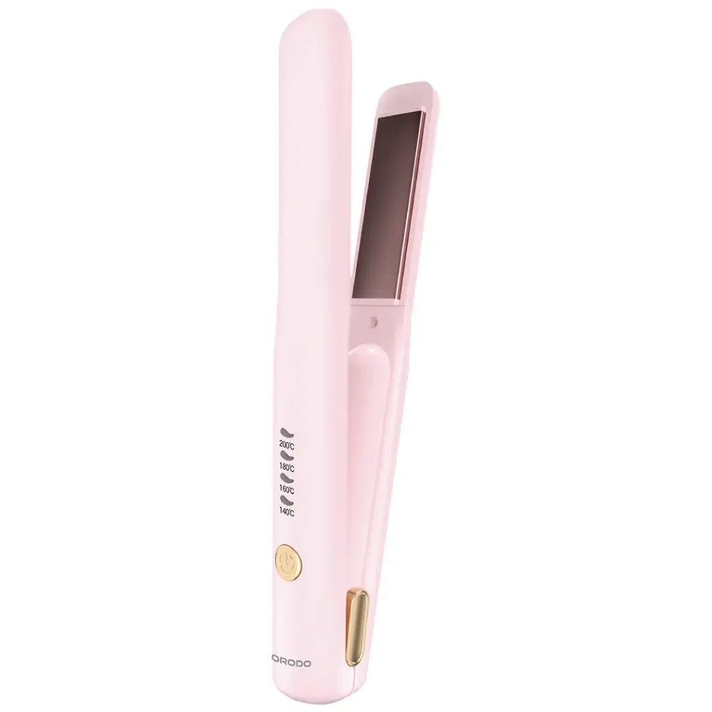 Porodo Lifestyle Handheld Hair Straightener - Pink