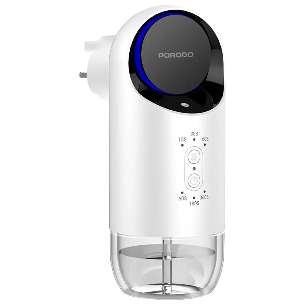 موزع الزيوت العطرية من بورودو لايف ستايل، يعمل بالكهرباء على الحائط - أبيض