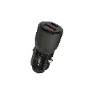 Porodo 95W Car Charger Transparent Multi-Device PD Charging
