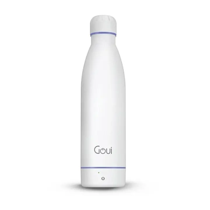 Goui Loch Bottle With Wireless Charger 6000mAh White Purple