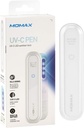 MOMAX UV-Pen UV-C LED Sanitizer Portable Handheld Germicidal Sanitizing Stick with USB-C Rechargeable Battery - Kills 99.9% of Bacteria and Germs on Most...