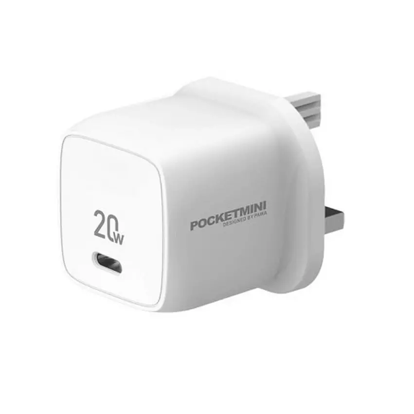 Pawa Pocket Mini Travel Charger 20W - White