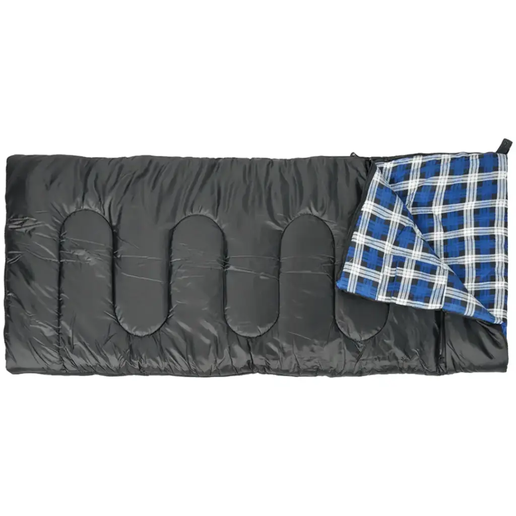 Green Lion Sleep Mate Camping Sleeping Bag - Black 