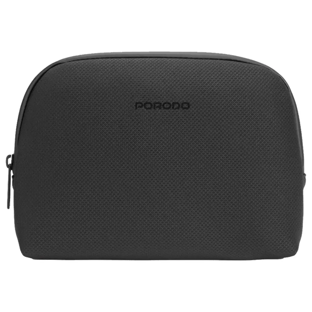 Porodo Lifestyle Geneva Tech Accessory Pouch -Black
