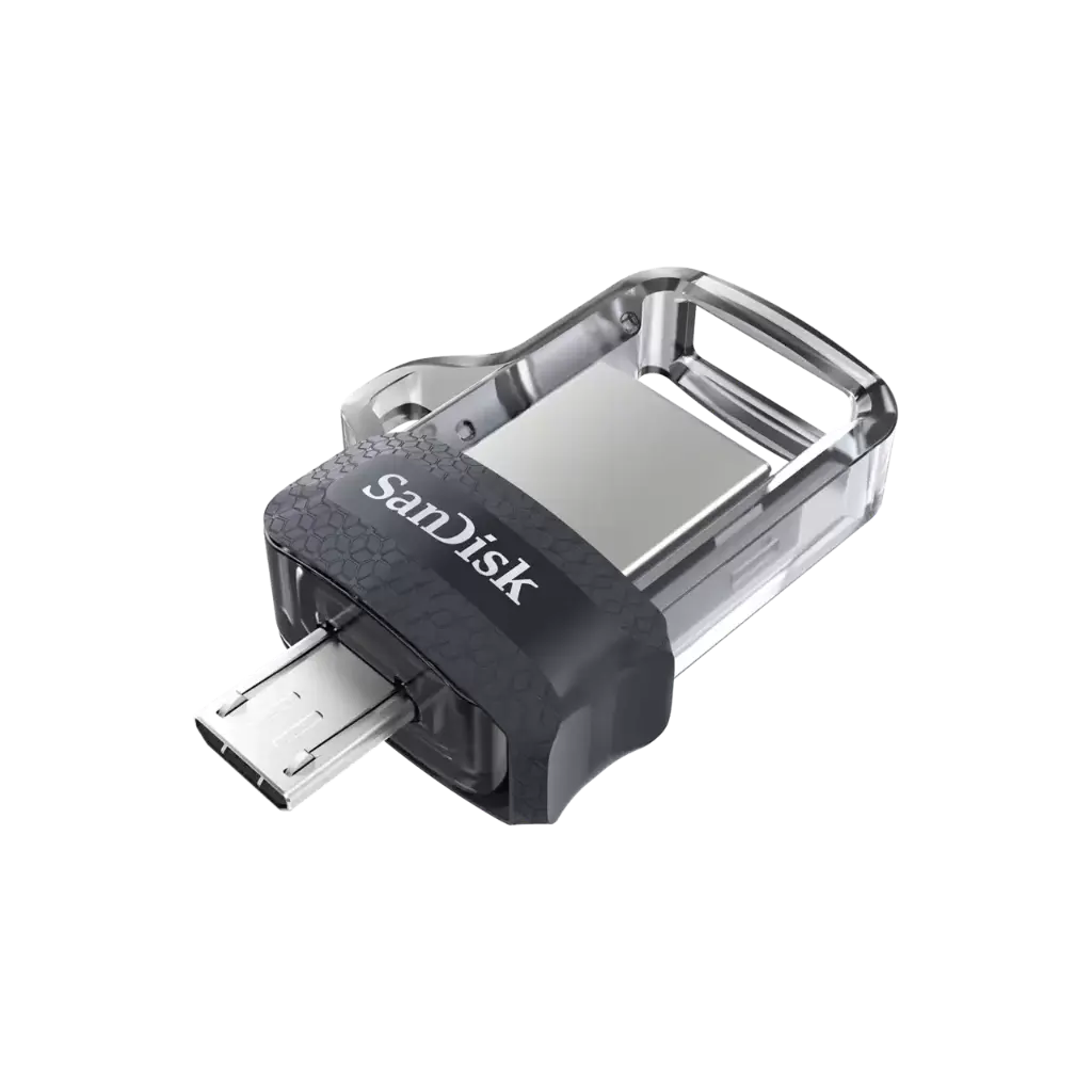 Sandisk Ultra Micro USB and USB 3.0 Connectors 128GB 150Mb/S - Black