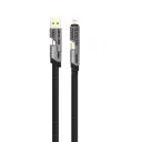 Green Lion 2 in 2 Braided Fast Charging Cable -  Gray