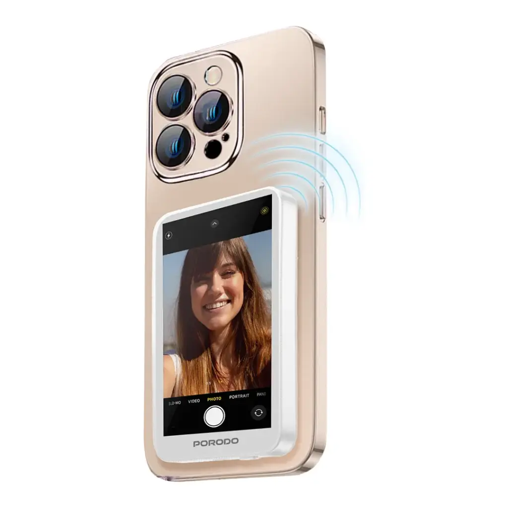 Porodo Lifestyle Selfie Screen Monitor Magnetic Mirroring Device