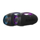 Porodo Soundtec Rush Bluetooth Speaker 120W with 5400mAh Power Bank - Black 