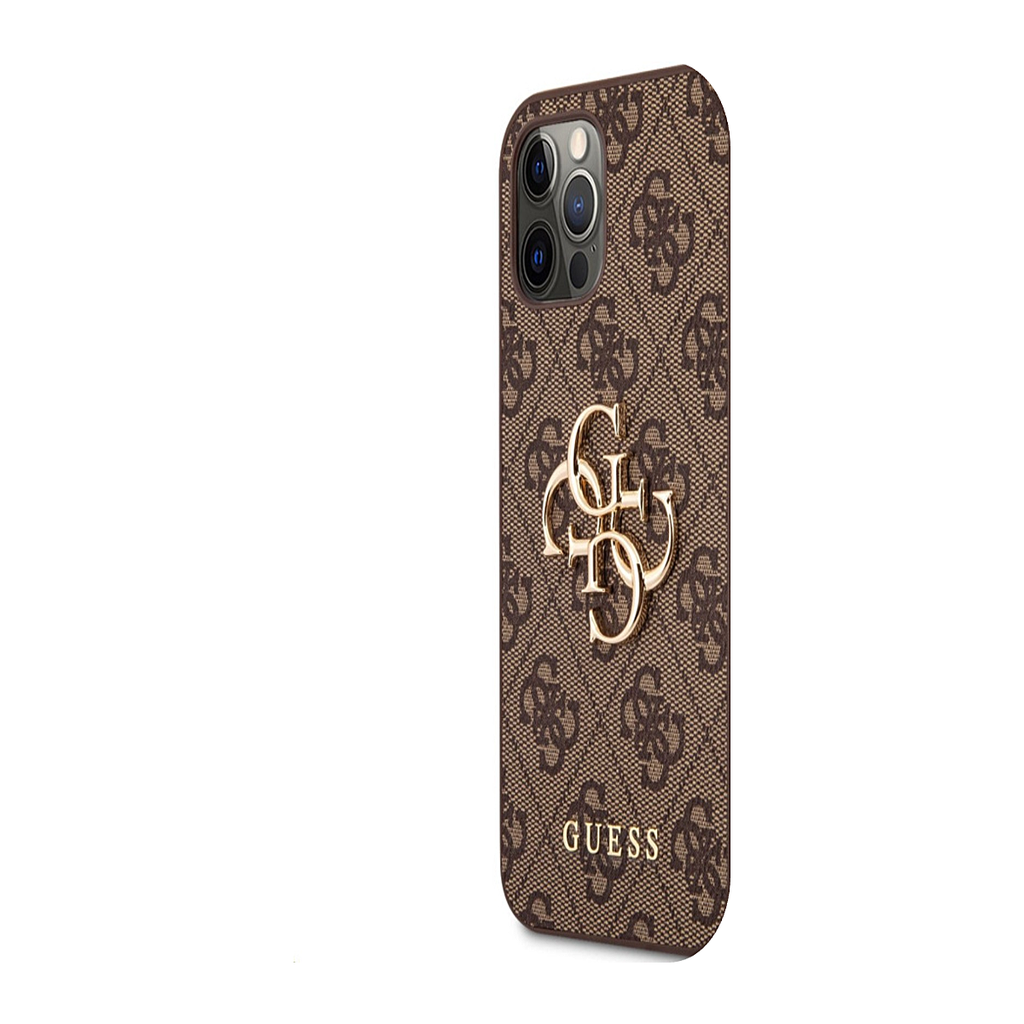 Guess PU 4G Big Metal Logo Hard Case Iphone/12 Pro