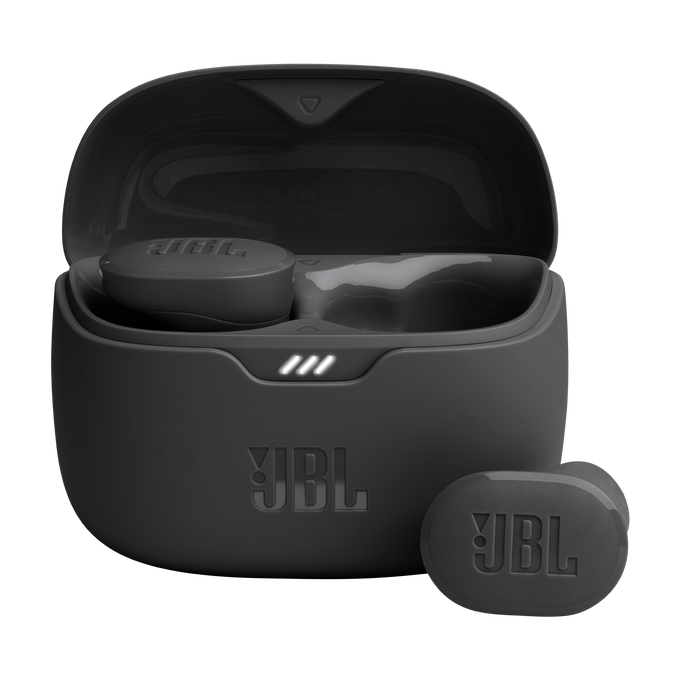 سماعات أذن لاسلكية حقيقية بخاصية إلغاء الضوضاء النشط من JBL Tune Buds - أسود