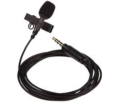 Microphone Lavalier AUX 3,5 mm – 1.5m