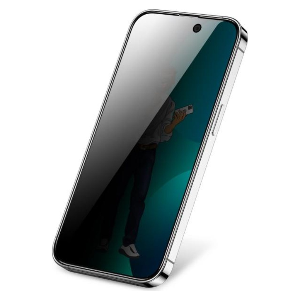 3D Scratch Free Round Edge Glass Screen Protector 14 Pro Max