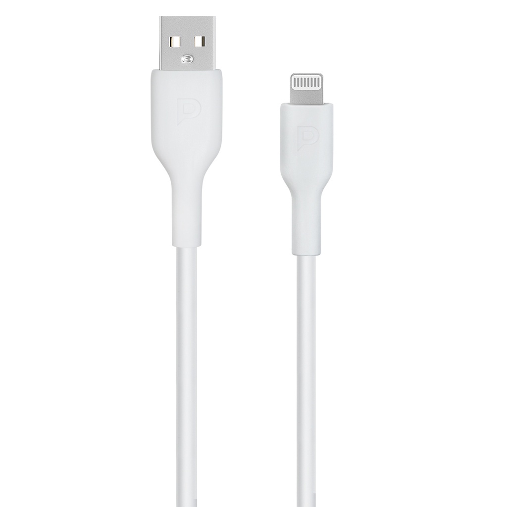 POWEROLOGY MFI CABLE USB-A 1.2M-WHITE