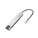 POWEROPLUS 8 IN 1 HYPER TYP-C HUB PD 100W 4K-GR