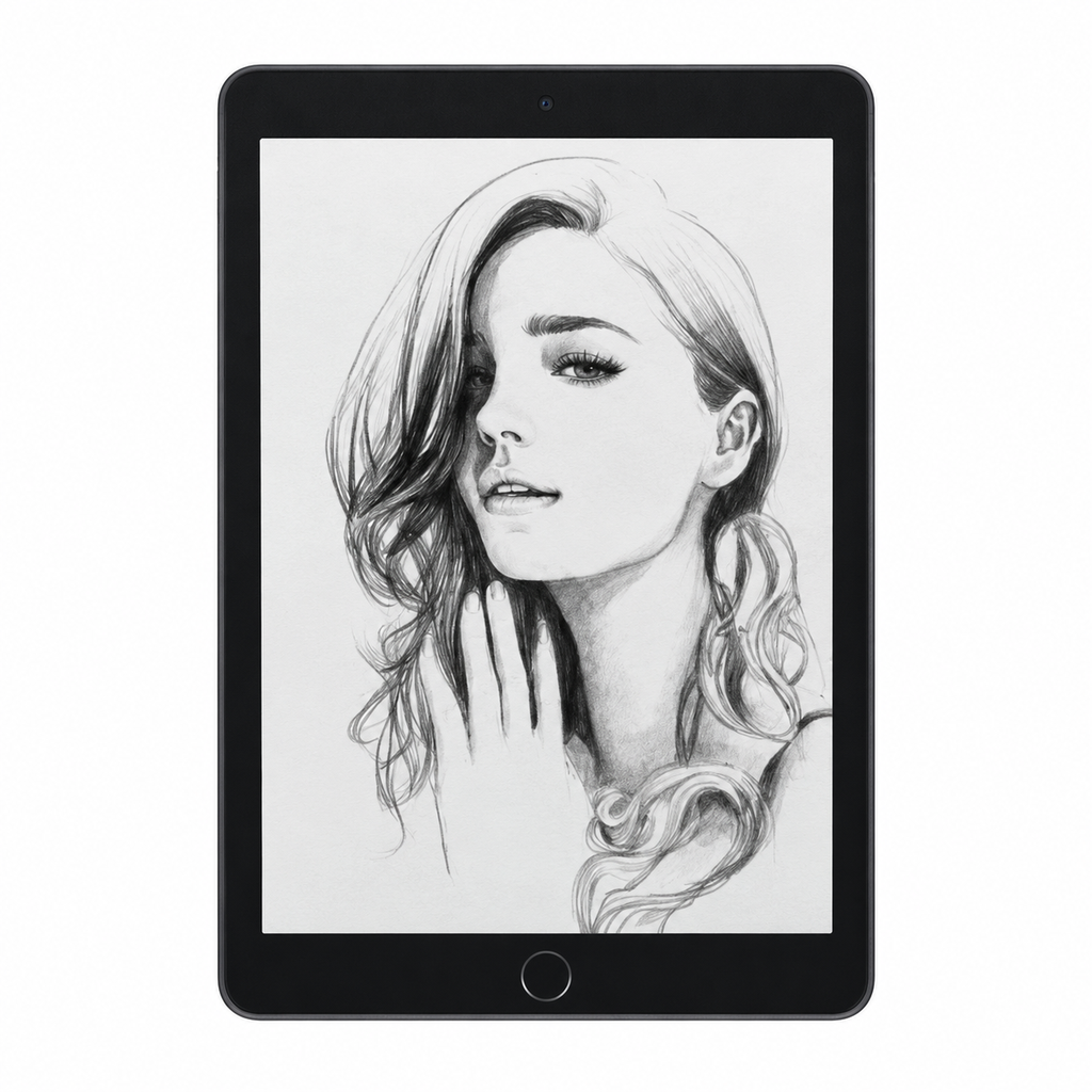 واقي شاشة Green Lion بملمس الورق لـ iPad 10.2" (2020) – شفاف مطفي