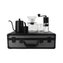 Coffee Travel Set 9-In1 Outdoor Camping Pour Over Portable Coffee Maker & Storage Box