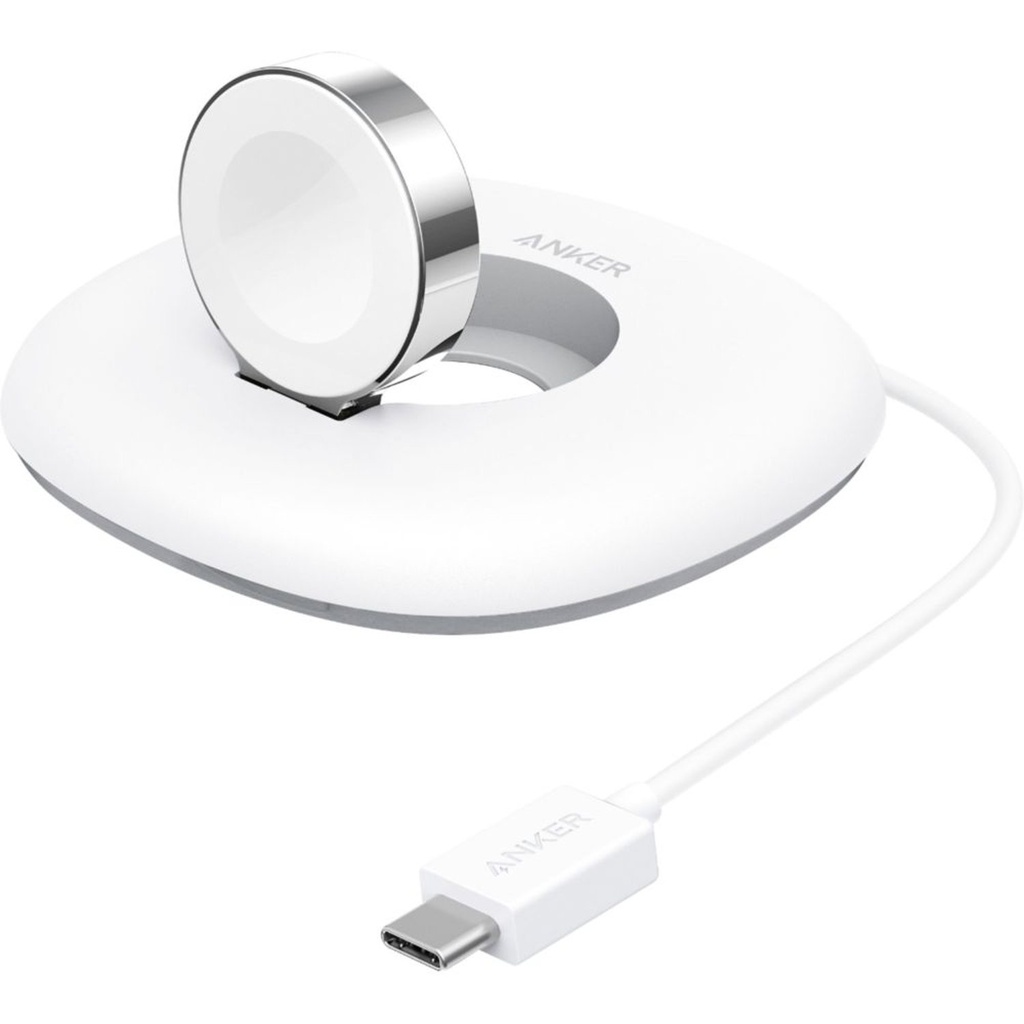 أنكر قاعدة شحن قابلة للطي لساعة أبل بموصل USB-C