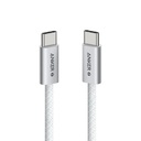 أنكر كابل زولو من USB-C إلى USB-C بقدرة 240 واط – أبيض