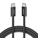 أنكر كابل زولو من USB-C إلى USB-C – أسود