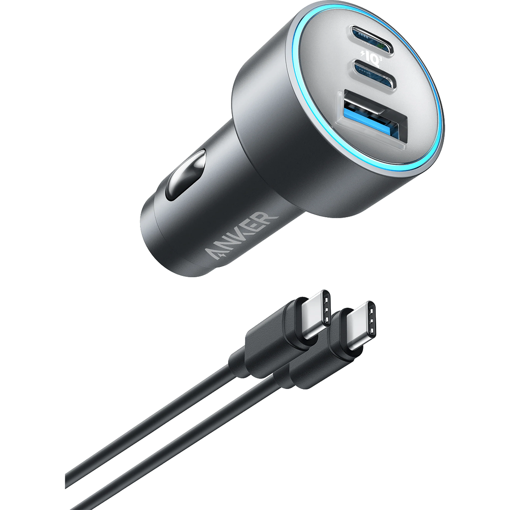 Anker 535 Car Charger 67W – Silver