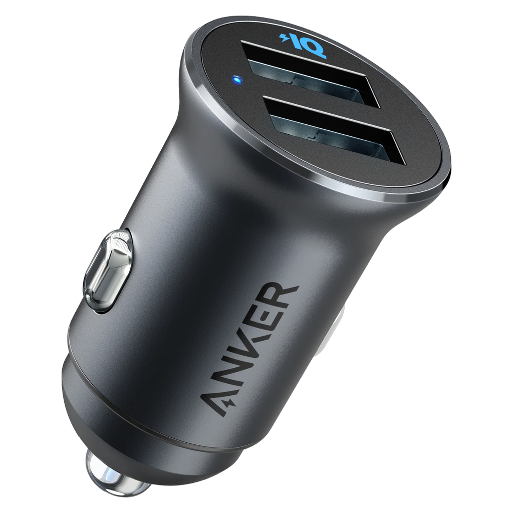 Anker PowerDrive 2 Alloy Car Charger – Black