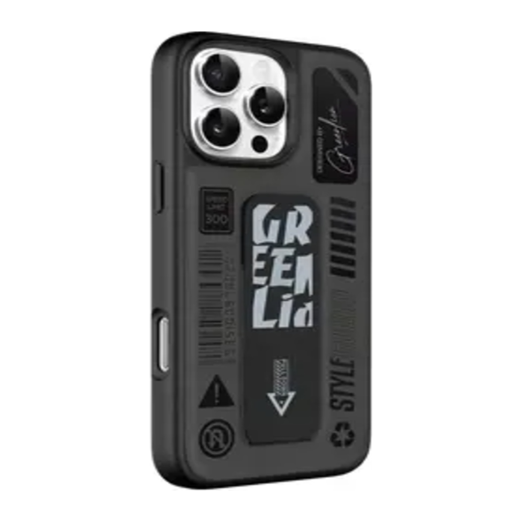 Green Lion Grip Pro MagSafe Case for iPhone 16 Pro – Black