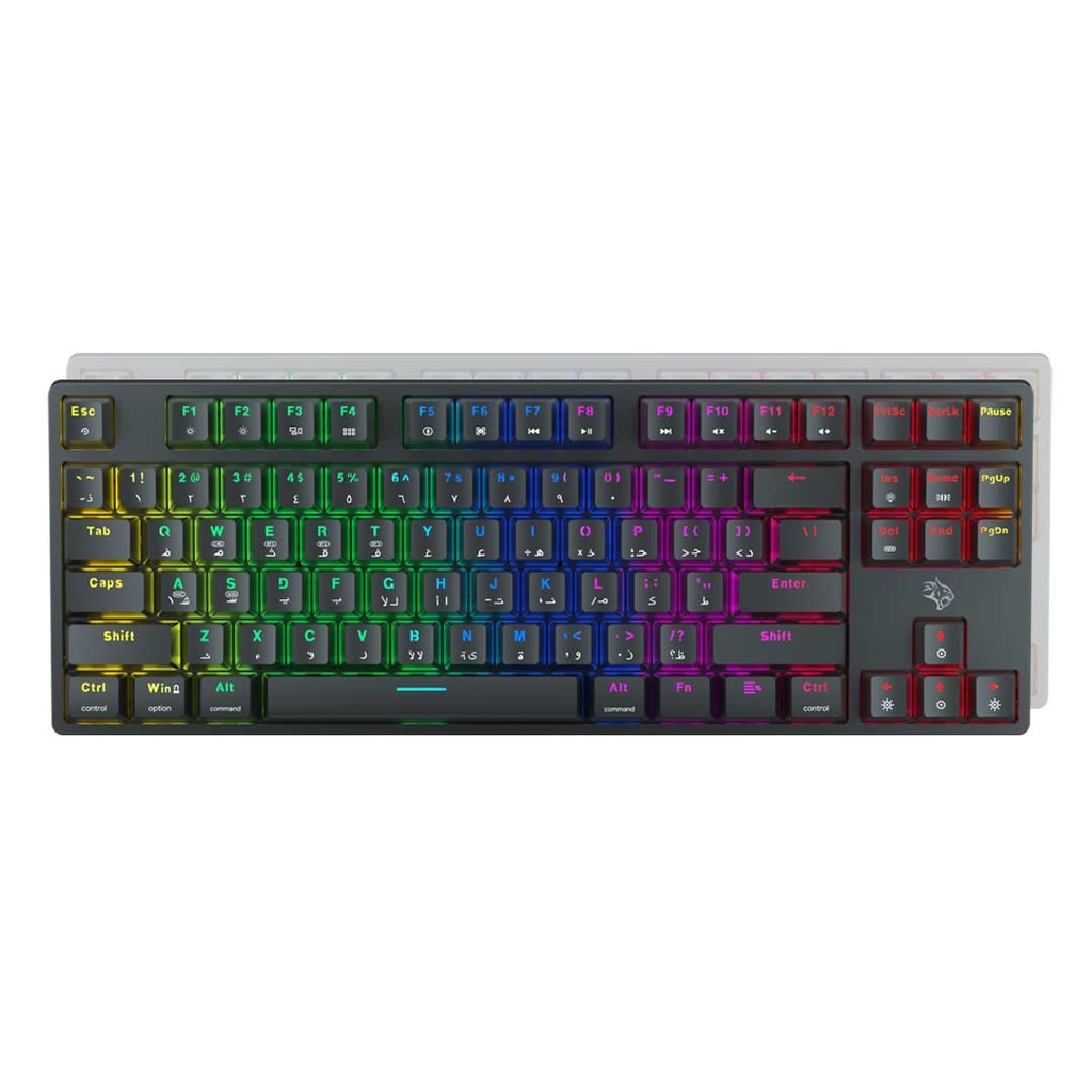 Porodo Gaming 3in1 Wireless Mechanical Keyboard TKL Gat