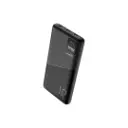 Porodo Blue 10000mAh Quick Charge Power Bank USB-A and USB-C Output - Black