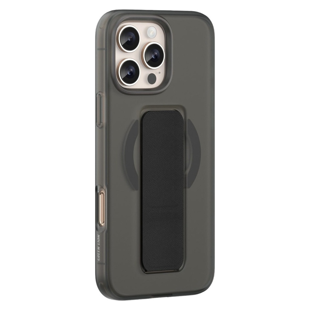 Green Lion Grip 360 MagSafe Case for iPhone 16 Pro Max – Black