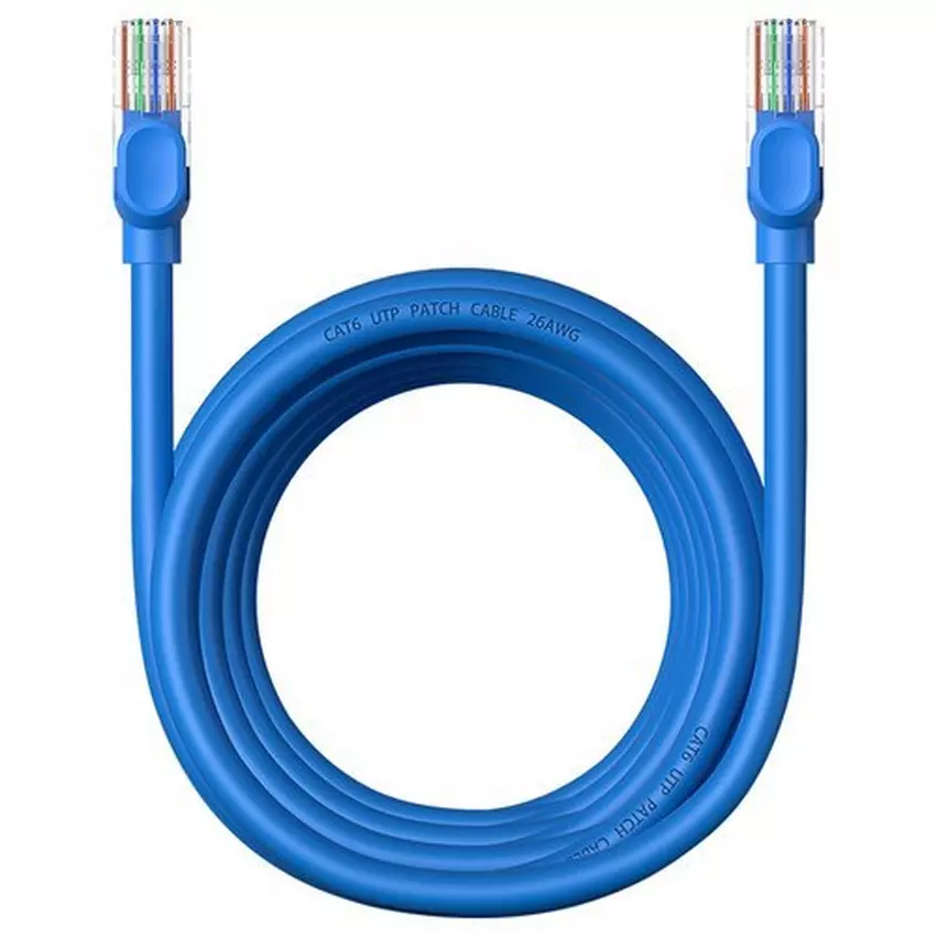 Baseus High Speed CAT6 Gigabit Ethernet Cable 3M - Galaxy Blue